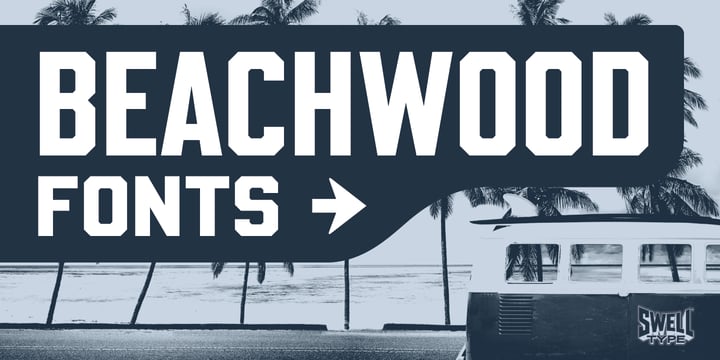 Beachwood Font Poster 1