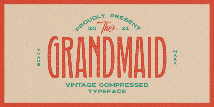 [klgksztujo] Download Grandmaid Fonts Family From Martype co