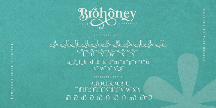 Brohoney Font Poster 6