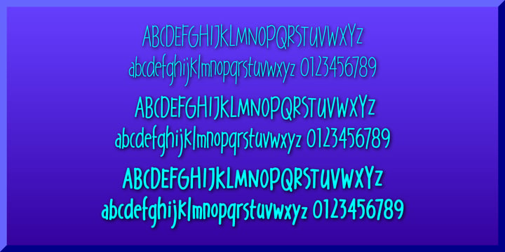 Pleasant Hand Font Poster 5