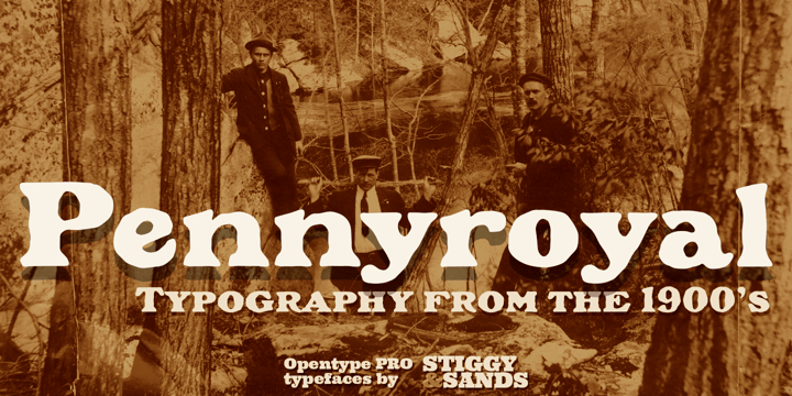 Pennyroyal Font Poster 1