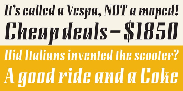 Lunda Modern Font Poster 4