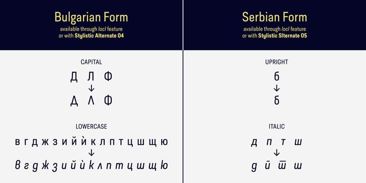 Predige Font Poster 8