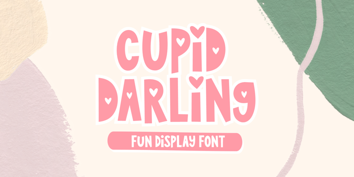 Cupid Darling Font Poster 1