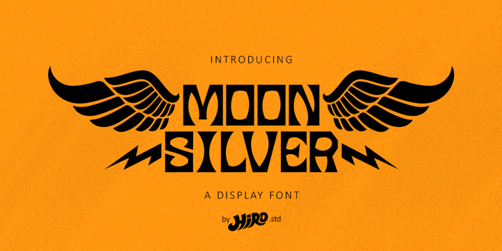 Moonsilver Font Poster 1