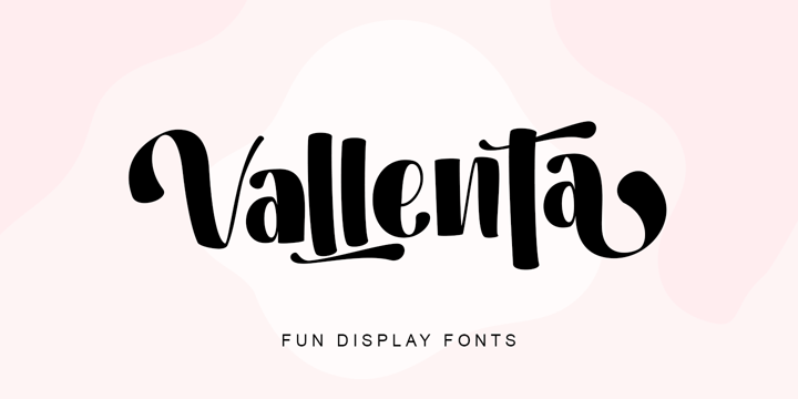 Vallenta Font Poster 1