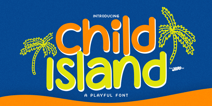 Child Island Font Poster 1