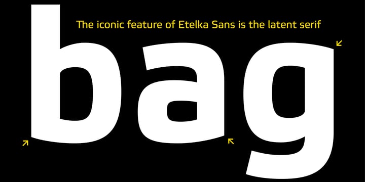 Etelka Font Poster 11
