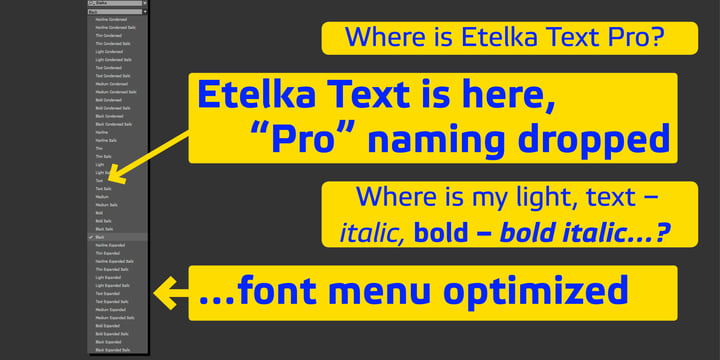 Etelka Font Poster 7