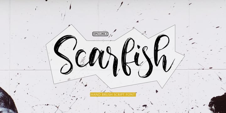 [tqsyqicjvb] Download Scarfish Fonts Family From Epiclinez