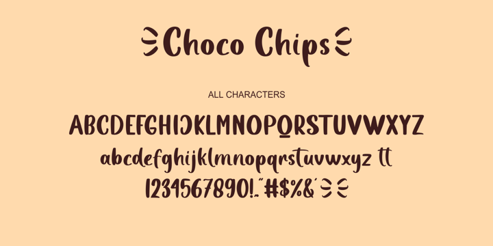 Choco Chips Font | Webfont & Desktop | MyFonts