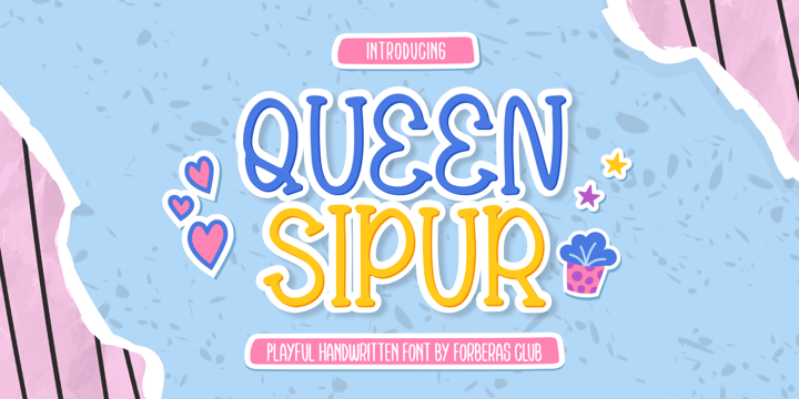 Queen Sipur Font Poster 1