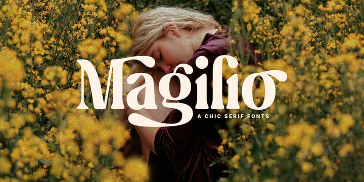Magilio Font Poster 1