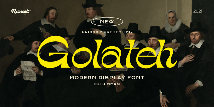 Golateh Font Poster 1