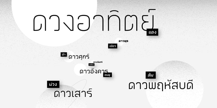 Greycliff Thai CF Font Poster 7
