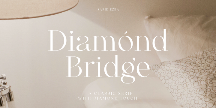 [vegmi] Download Diamond Bridge fonts from Sarid Ezra