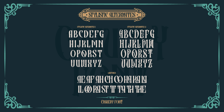 Cravery Font Poster 10