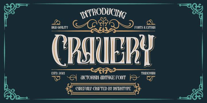 Cravery Font Poster 1