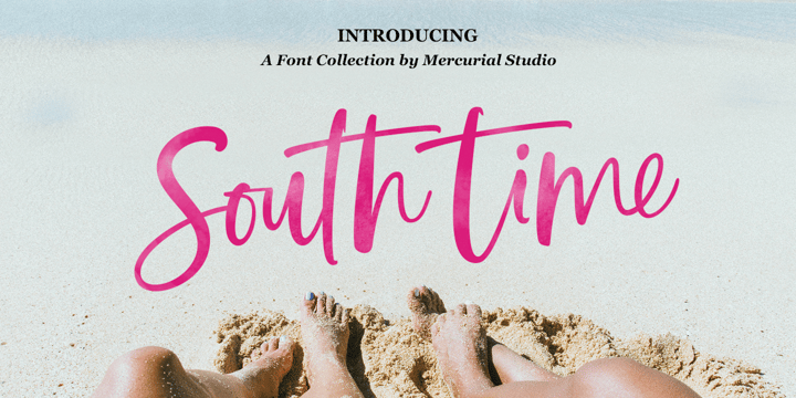 South Time Font Poster 1