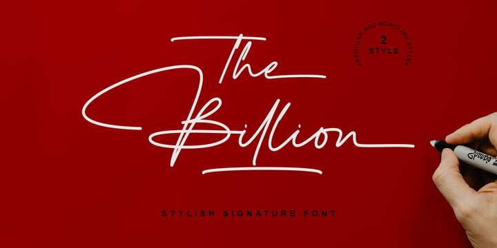 The Billion Font Poster 3