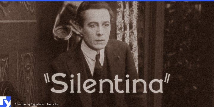 Silentina Font Poster 1