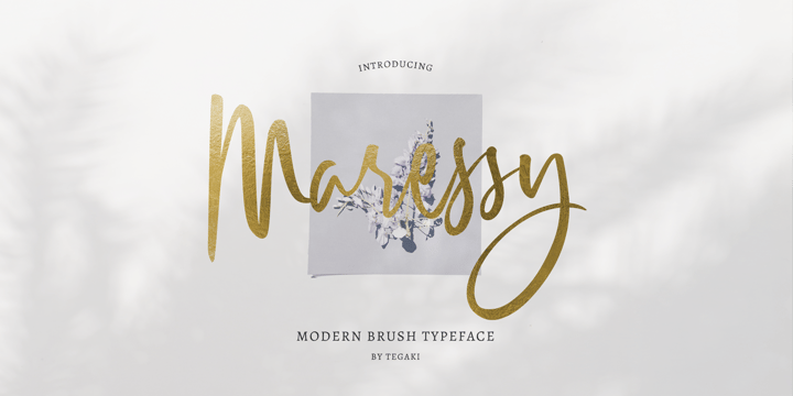 Maressy Font Poster 1