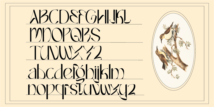 Farench Font Poster 8