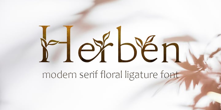 [efrngfmdcd] Download Herben Fonts Family From Innire