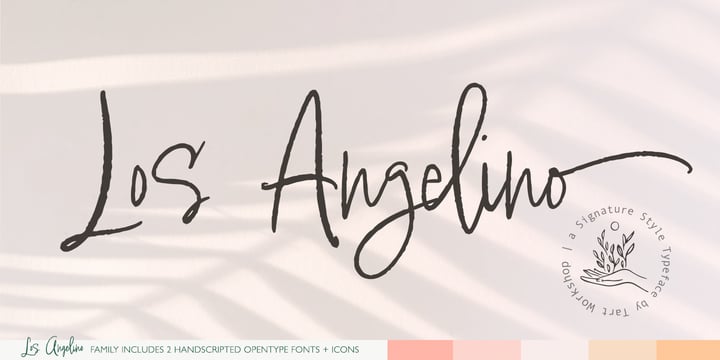 Los Angelino Font Poster 1