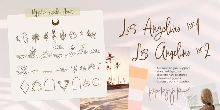 Los Angelino Font Poster 2