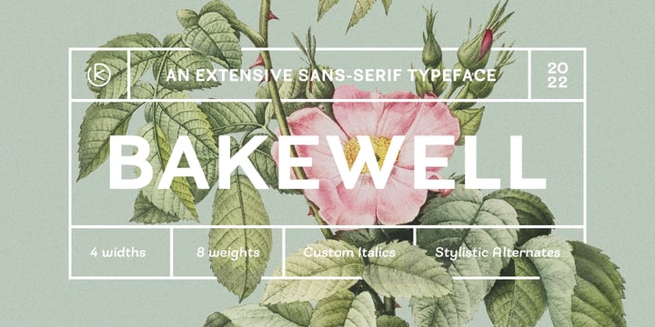 Bakewell Font Poster 1