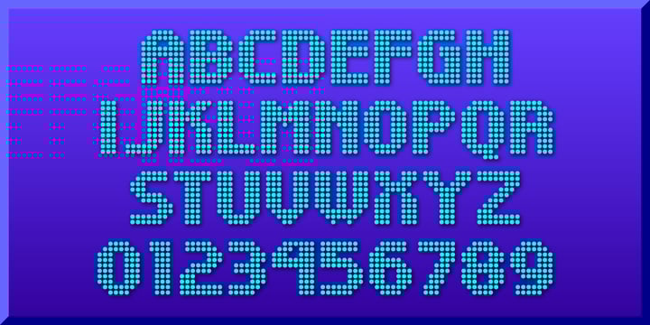 Display Dots Two Sans