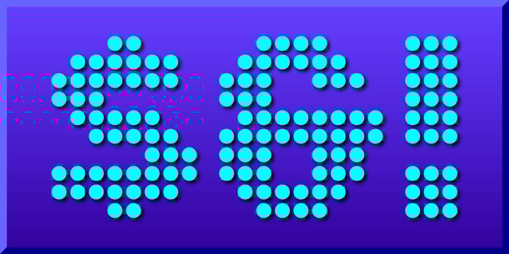 Display Dots Two Sans