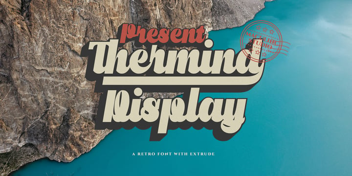 Thermind Font Poster 1