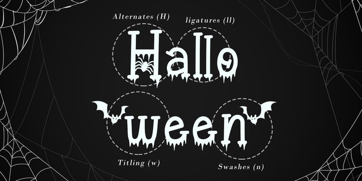 Halloween Festival Font Poster 7