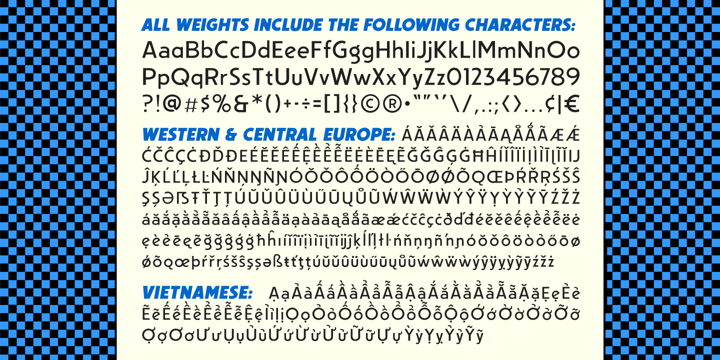 Single Bound Font Poster 6
