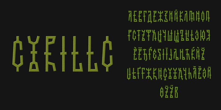 TD Kareliya Font Poster 4
