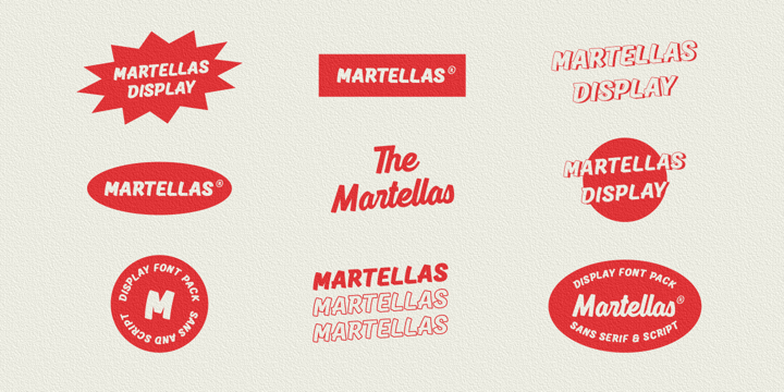 Martellas Font Poster 5