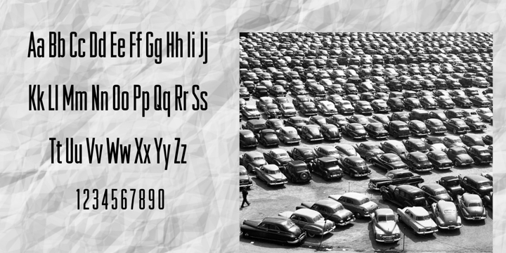 Raleigh Gothic Condensed