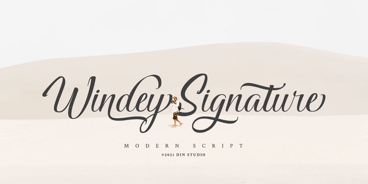 [vlvkghegpb] Download Windey Signature Fonts Family From Din Studio