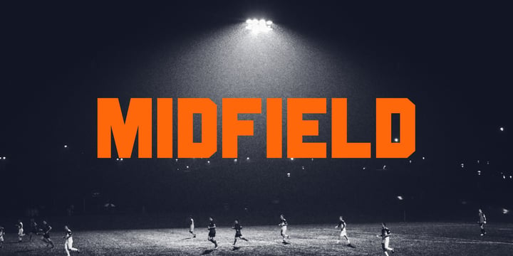 Midfield Font Poster 1