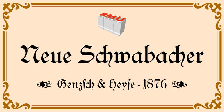 [uqukqvelzn] Download Neue Schwabacher Fonts Family From RMU