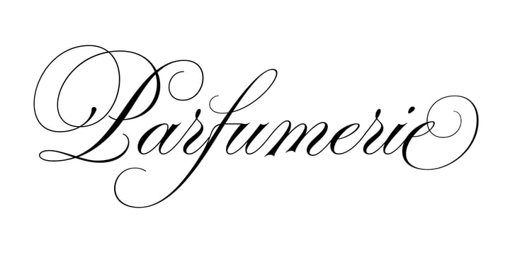 Parfumerie Script Font Poster 1
