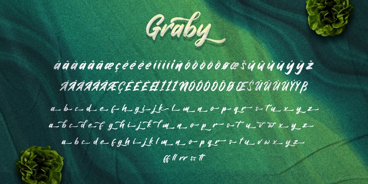 Graby Font Poster 9