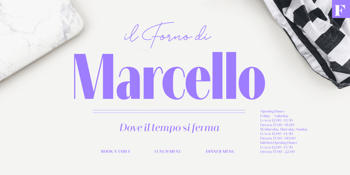 Alonzo Font Poster 11