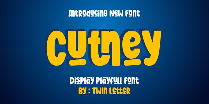 [pnivn] Download Cutney fonts from Twinletter