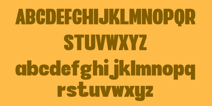 Cocomber Font Poster 4