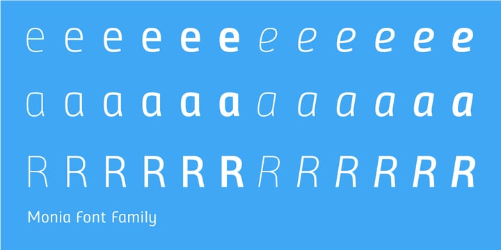 Monia Font Poster 8