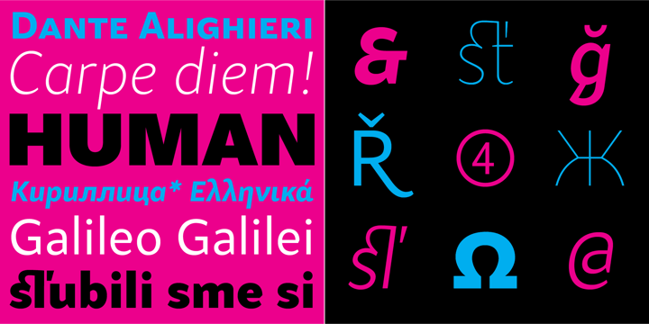 Samo Sans Pro Font Poster 2
