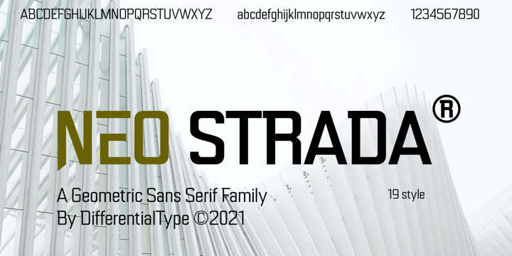 [trkre] Download Neo Strada fonts from Differentialtype